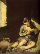 Bartolome Esteban Murillo The Young Beggar oil painting picture wholesale
